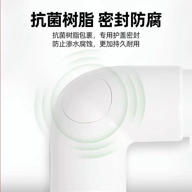 苏宁私享家扶楽CJ-FL36A-003浴室L型型扶手老年人厕所防滑扶手无障碍卫生间马桶防滑把手高清大图