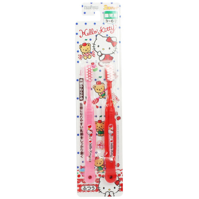 惠百施 HELLO KITTY 卡通凸纹牙刷 3岁以上
