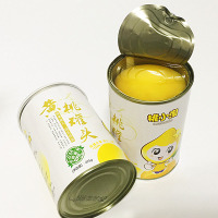 桃小淘精选黄桃罐头425g*1瓶装 新鲜水果罐头 对开黄桃方便速食 华东
