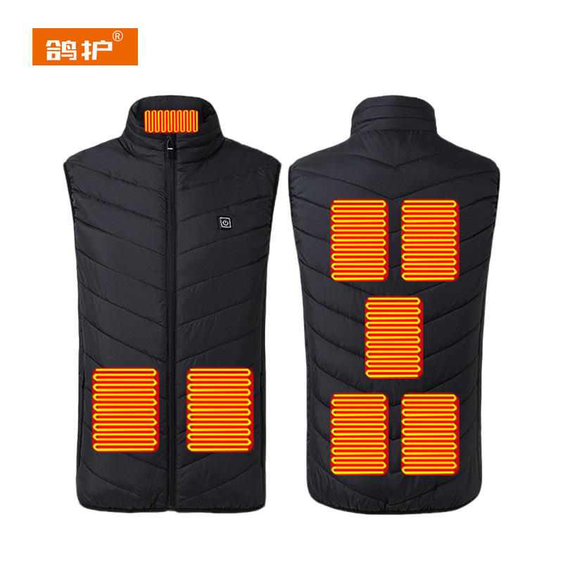 鸽护 加热马甲 MJ408-8区 件高清大图