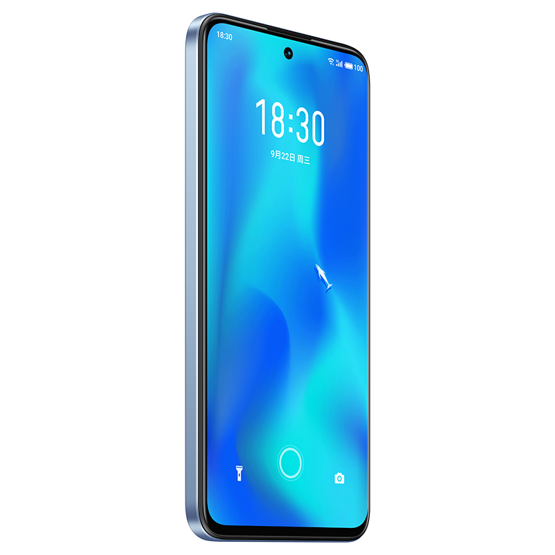 魅族2021年新品旗舰 18X 12GB+256GB 岚 5G 骁龙870 120Hz柔性屏 4300mAh大电池 6400万AI超清三摄 全网通拍照手机
