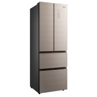 美的/Midea 325升 法式多门家用冰箱 温湿精控 铂金净味 一级变频 BCD-325WTGPM 凌波金