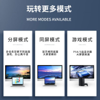 晶华 HDMI线2.0版 4K数字高清线 笔记本电脑机顶盒连投影仪显示屏数据连接线 合金黑色1米 H630C