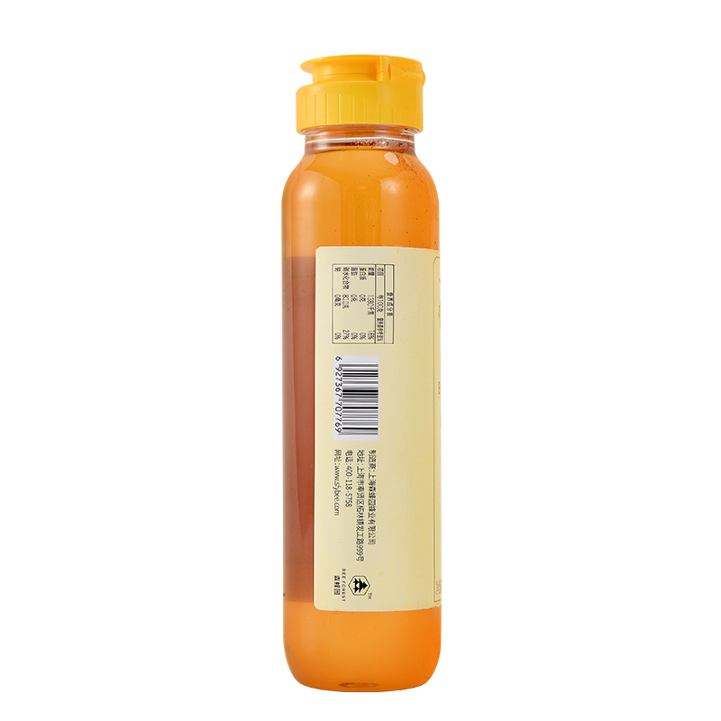 森蜂园野菊花蜜418g 冲饮 滋补蜂蜜农家自产土取蜂巢蜜 挤压瓶