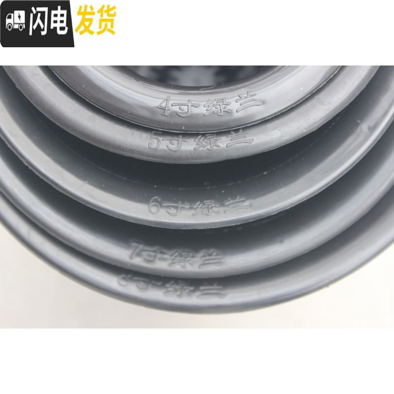 三维工匠园艺兰花盆种植盆栽盆塑料透气加厚黑色带孔四季兰君子兰花专用盘 绿兰6.5寸无壁孔兰花盆 10个装(送2米花盆容器