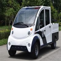 电动车4门双排5座电动巡逻皮卡车