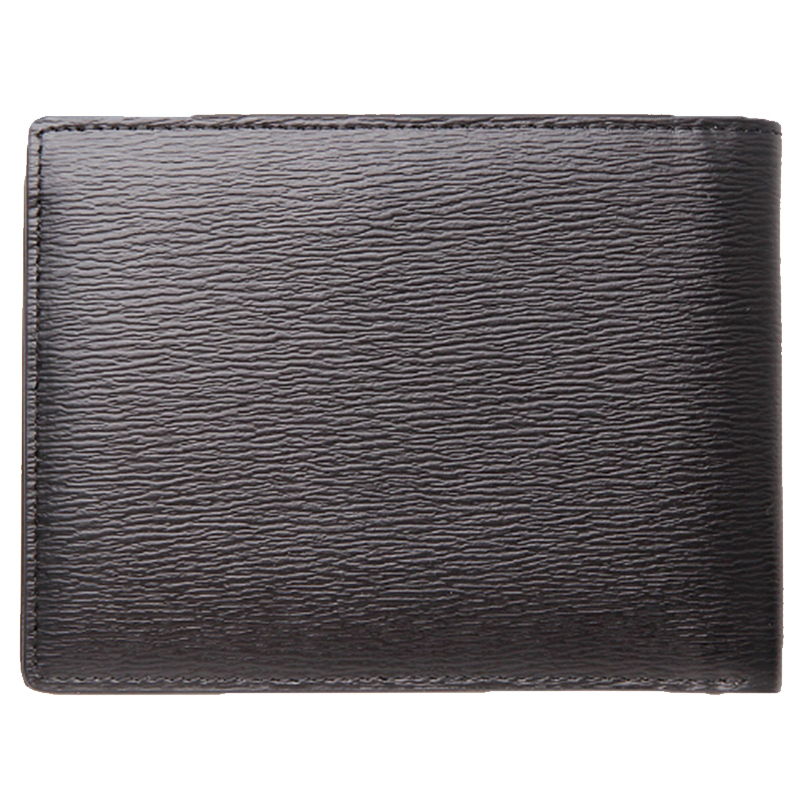[直营]万宝龙(Montblanc) 男士都市俊彦系列牛皮商务钱包卡包 6卡位 头层牛皮 短款 男士钱包