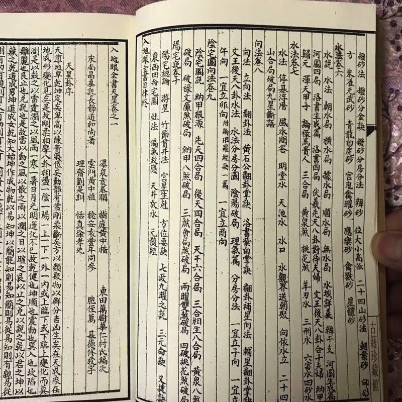 入地眼全书两册 北宋地理大师著作 点穴寻龙天星要诀高清大图