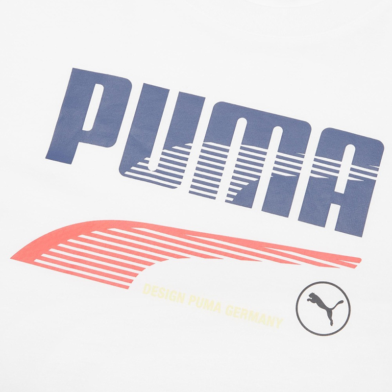 彪马男装2021夏季新款圆领休闲透气短袖运动训练半袖T恤532704高清大图