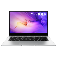 华为(HUAWEI) Matebook D 14英寸 2021新款 锐龙版 全新7nm R7-5700U 16GB+512GB 皓月银 华为笔记本电脑 全面屏 多屏协同 轻薄本