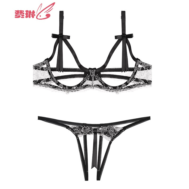 性感情趣内衣骚开档挑逗套装超骚诱惑血滴子服装费琳
