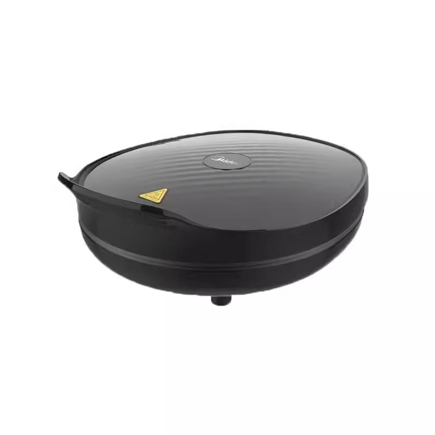 美的(Midea)电饼铛煎烤机烙饼锅三明治早餐机薄饼机双面加热 黑色JKC3051