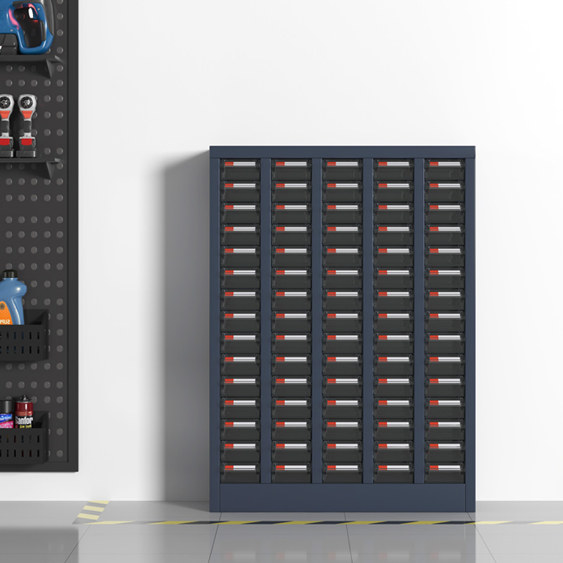 臻远 ZYLJG-W27 零件柜 75抽透明无门小号 650*220*885高清大图