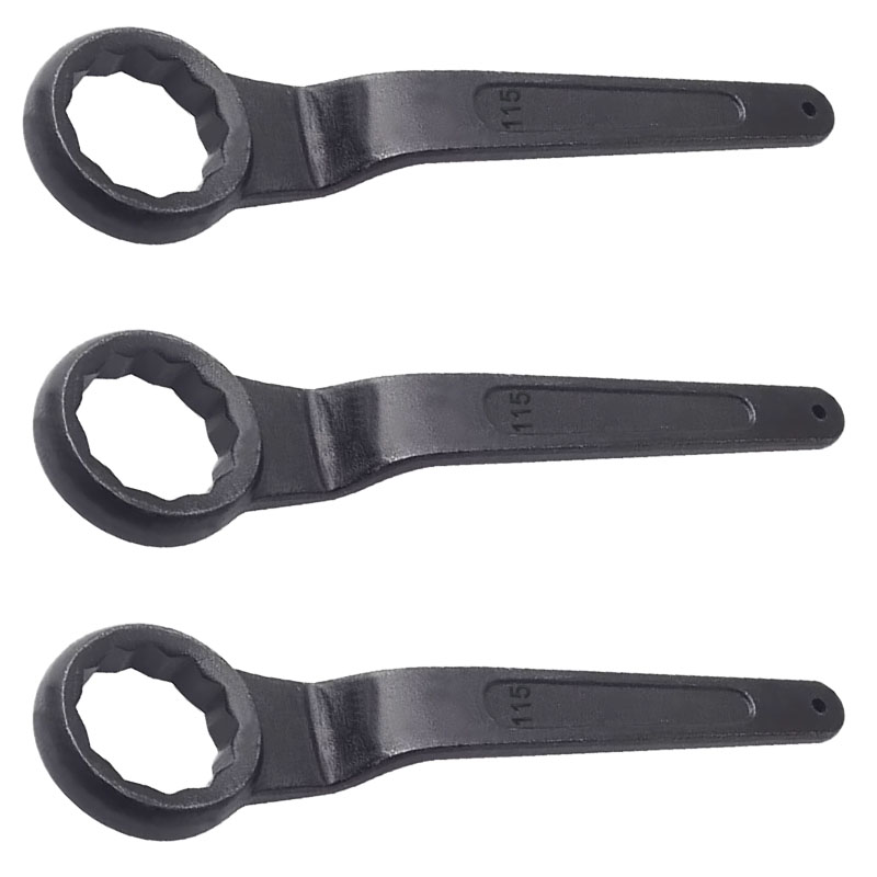 立伟铁牛单头梅花扳手115mm/把高清大图