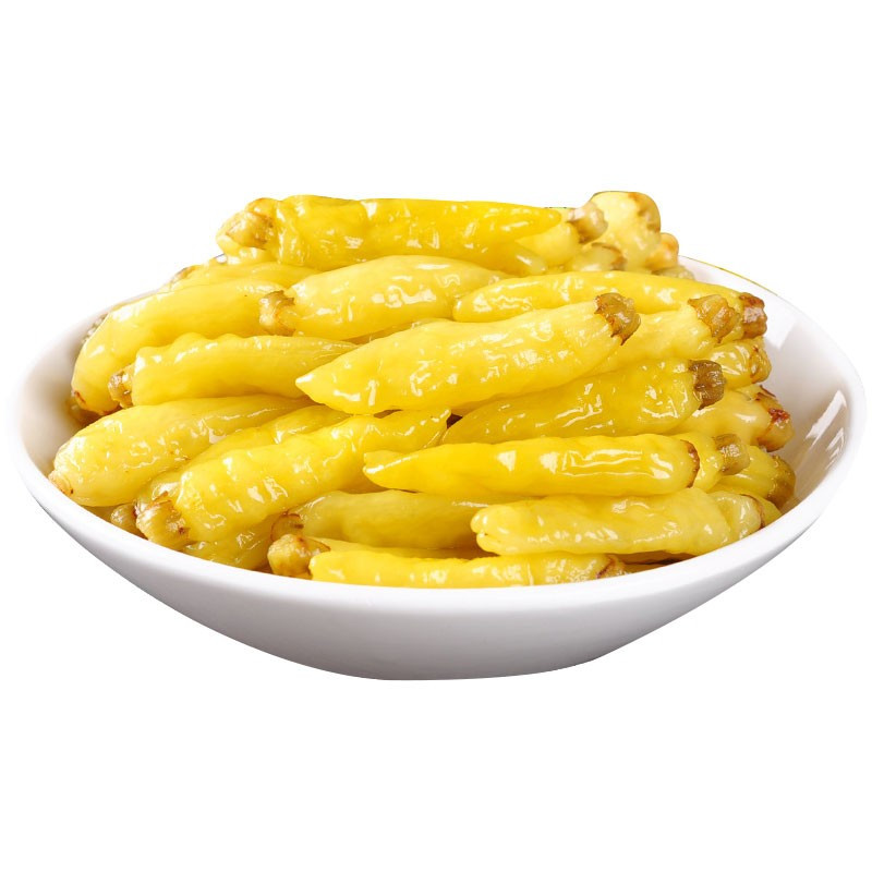 云南特产小米辣泡椒2kg泡野山椒辣椒泡凤爪鸡爪调味料下饭菜2kg2袋