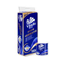 维达 V4028蓝色经典4层 180g卷纸 10卷/提