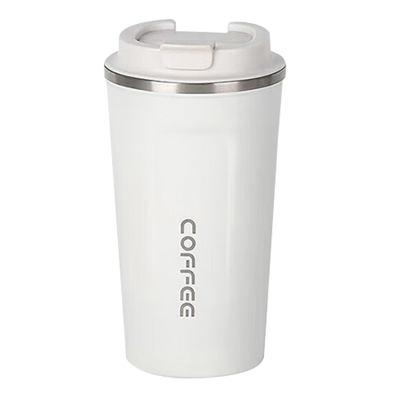 MAXCOOK美厨咖啡杯510ml便捷出行大容量白色MCB8749