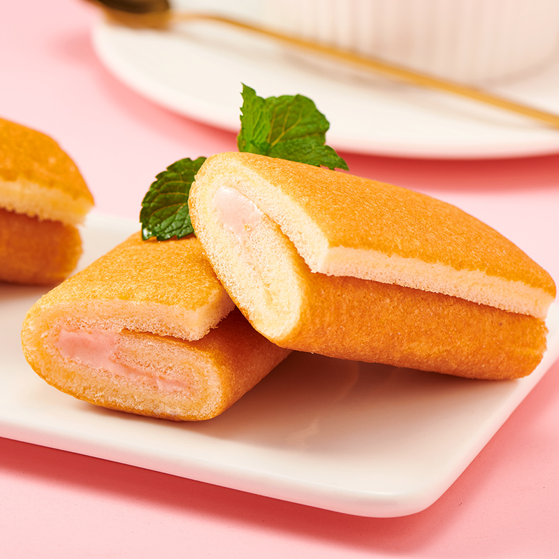 达利园 香蕉味瑞士卷3斤整箱 1500g 蛋黄派早餐食品零食手撕面包点心面包糕点高清大图