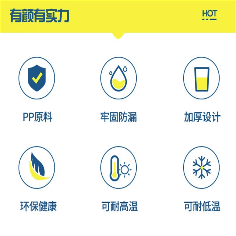 企鹅团团 一次性杯子塑料杯180ml 100只/包 透明家用商用饮水杯 单位:包高清大图
