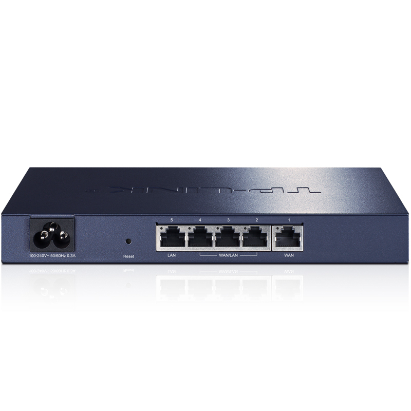 TP-LINK 全千兆企业级VPN有线路由器 TL-R483G 多WAN口