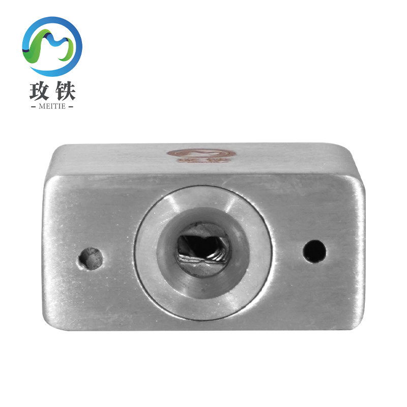 玫铁304不锈钢挂锁配4把钥匙30长梁(单开)把高清大图