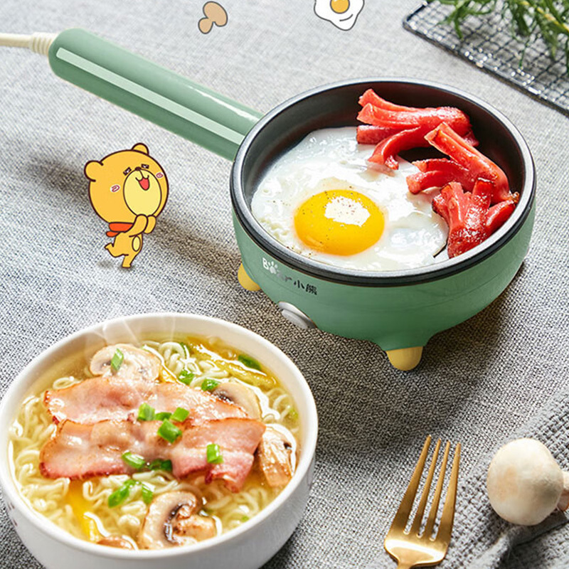 小熊煎蛋器迷你不粘电煎锅多功能煎饼煎煮蛋器JDQ-C3011