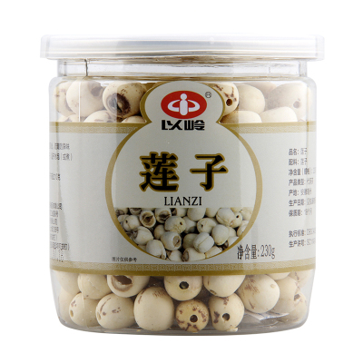 买二赠一]以岭(YiLing) 莲子 230g 莲子干货 莲子心 莲子羹可做百合银耳莲子粥 枸杞传统滋补 养生茶饮 罐装