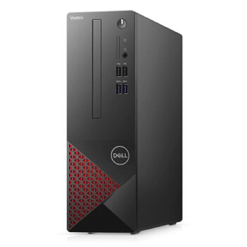 戴尔台式机电脑 Intel I3-10100/4G/1T/14升机箱/无光驱/集显/WIN10 23.8寸