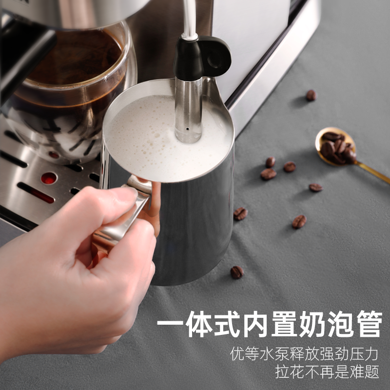 severin 施威朗德国咖啡机家用小型打奶泡意式浓缩KA5994