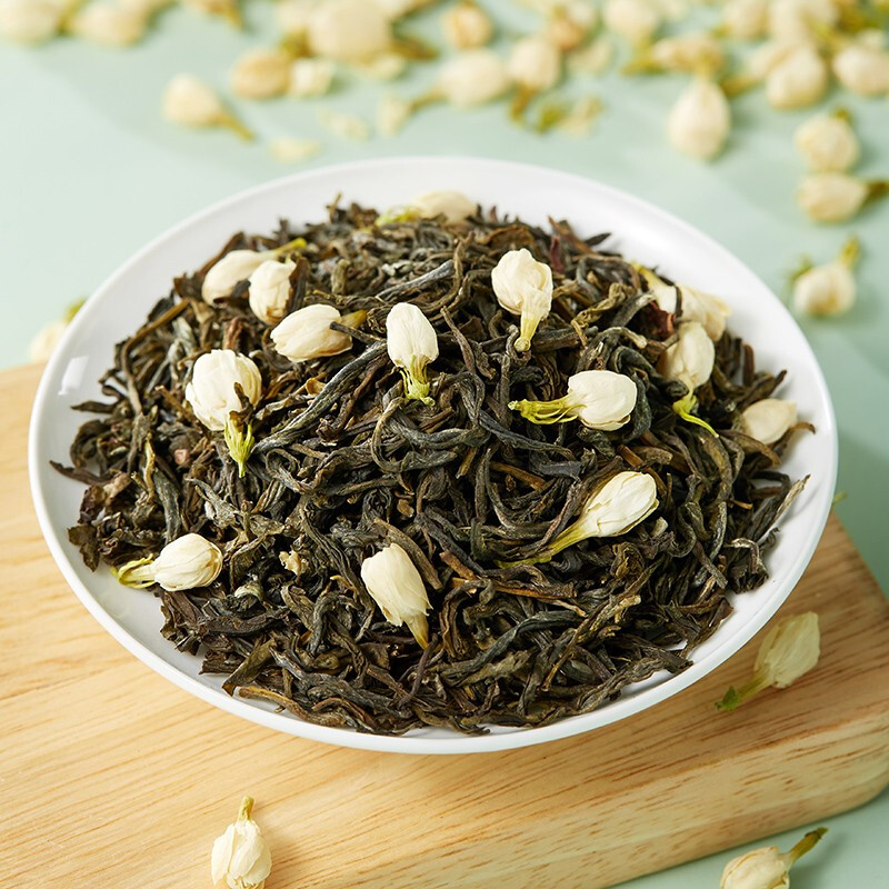 知福茶叶夏季茉莉花茶烘青茉莉花茶浓香型袋装200G高清大图