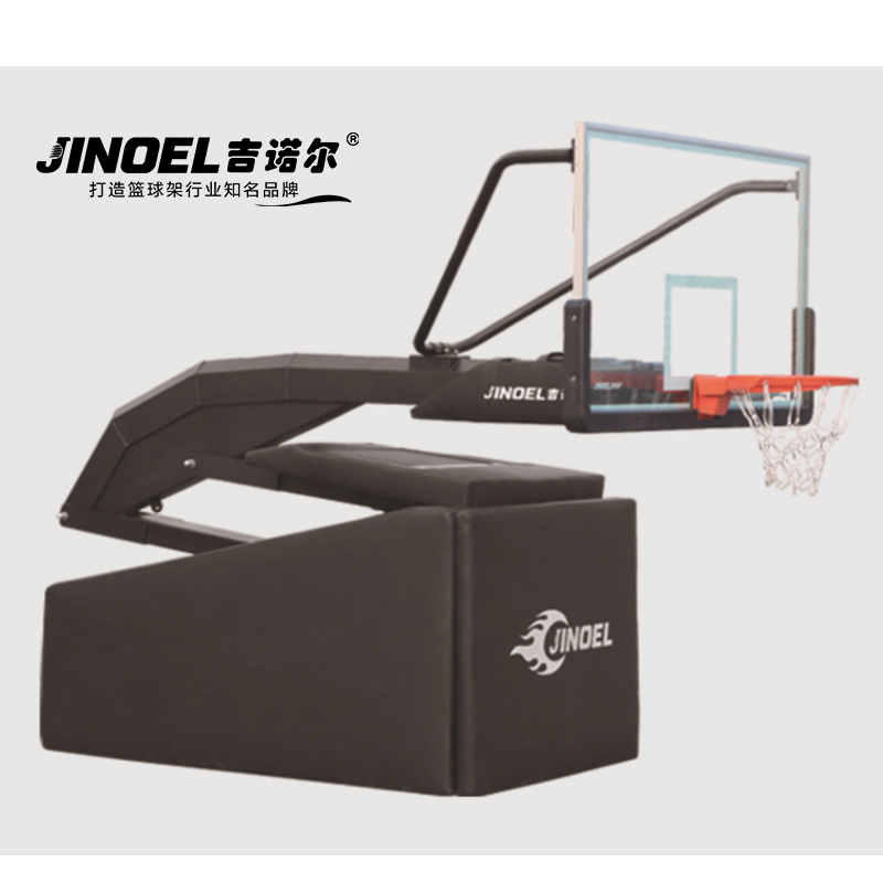 吉诺尔篮球架JNE-105手动升降篮球架高清大图