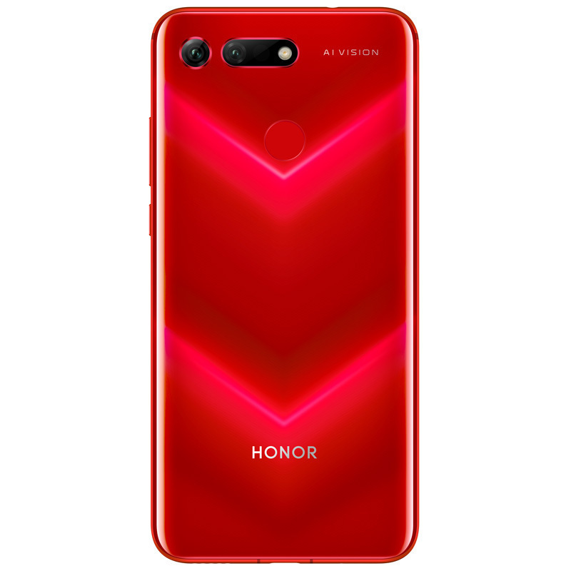 荣耀(honor)V20 8GB+128GB 魅丽红 移动联通电信4G 游戏手机 麒麟980芯片 魅眼全视屏 4800万深感相机 全面屏手机