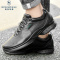 洛克华菲男鞋冬季新款男士真皮潮流运动皮鞋商务休闲鞋子男款