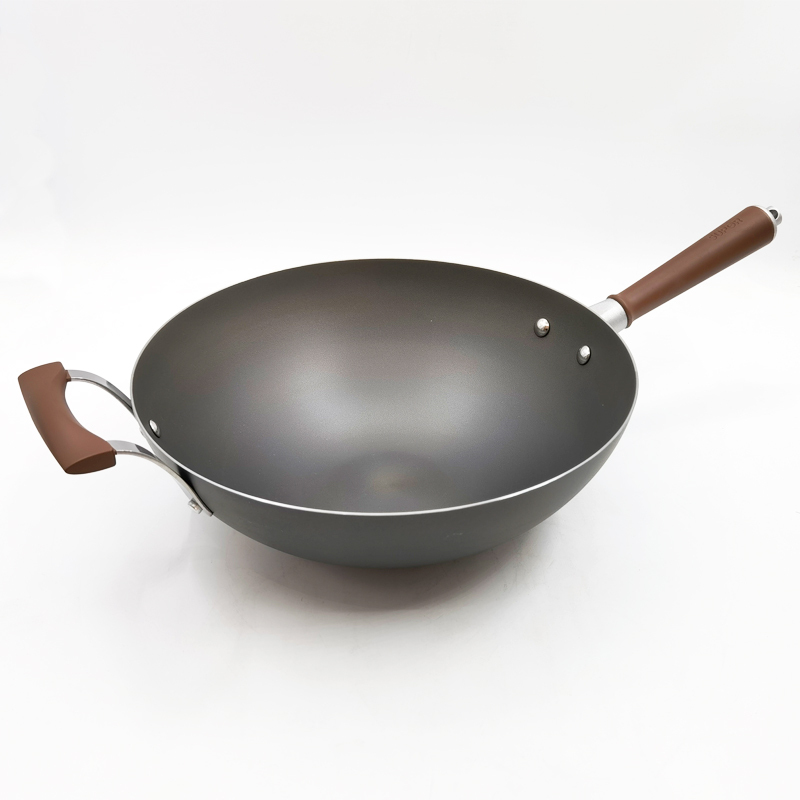CC30AC3/30cm+普通锅铲 玻璃盖 苏泊尔芯铁真不锈铁锅家用复合层无涂层炒锅CC32AC1/30AC2/34AC