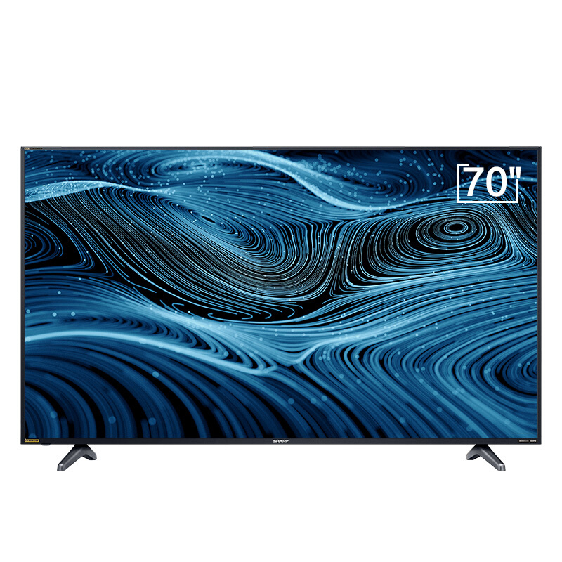 夏普(SHARP) 70A3UZ 4K超高清广色域电视机 70英寸
