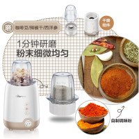 小熊（Bear）料理机LLJ-B08G2 宝宝辅食绞肉果汁强劲动力 家用豆浆机高密过滤 多功能辅食搅拌机