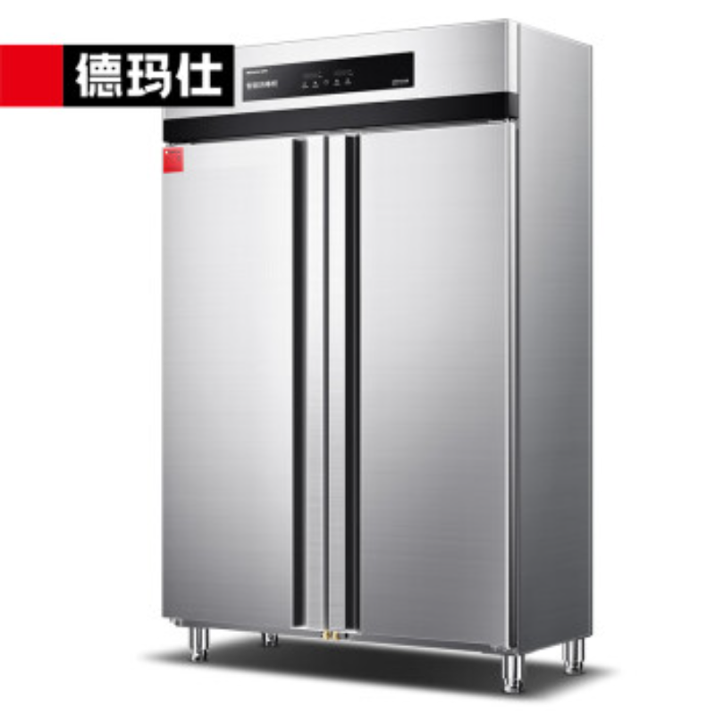 德玛仕(DEMASHI)商用消毒柜热风循环 不锈钢立式高温双开门 单位厨房餐厅食堂用大容量 消毒碗柜XDR650-D2F