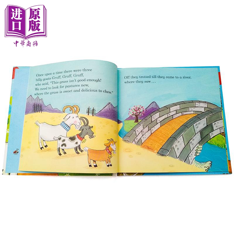[正版]原版英文 the three billy goeats gruff:ladybird first favour高清大图
