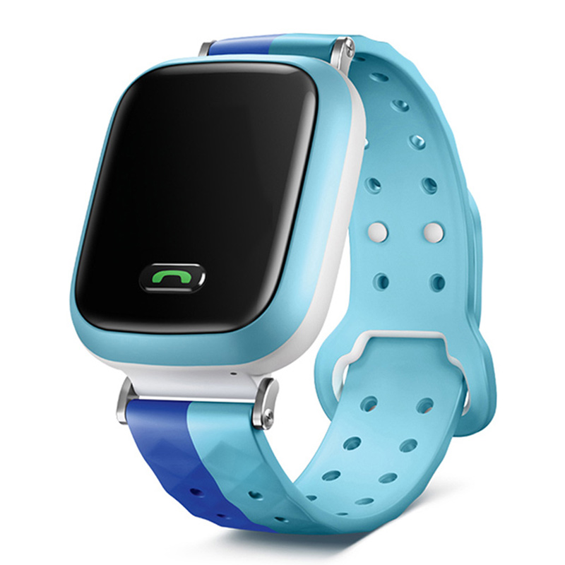 小天才电话手表y02 智能防水儿童手表 学生定位电话手环学习手机 蓝色