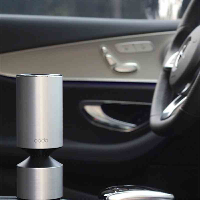 日本 CADO 车载空气净化器 MP-C20U 蓝光光触媒 除烟 雾霾 PM2.5 汽车室内空气净化机金色