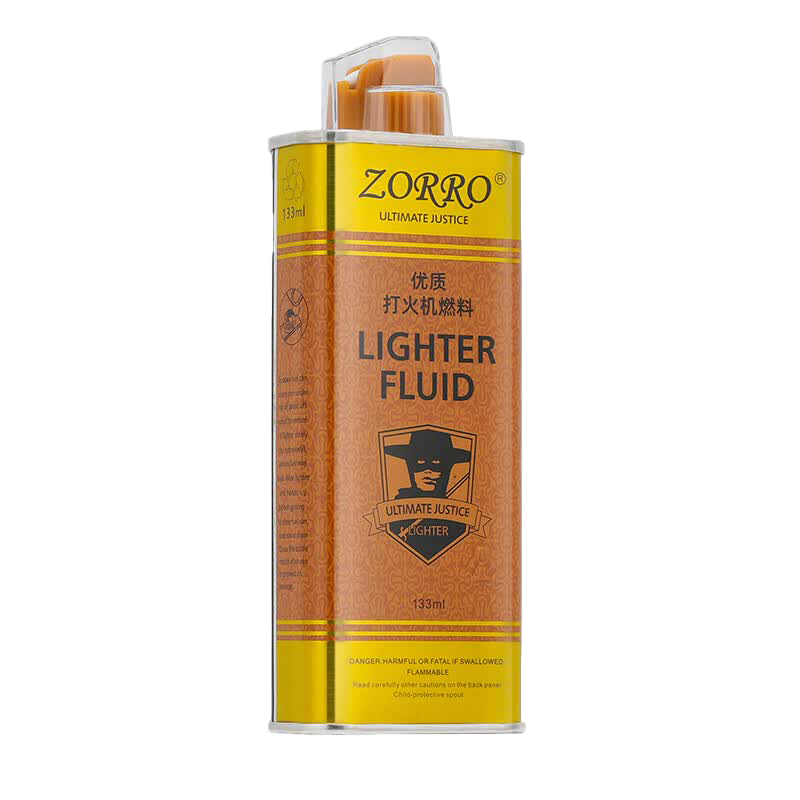 ZORRO佐罗防风煤油打火机油燃料配件男士煤油口粮耗材133ml 清香型高清大图
