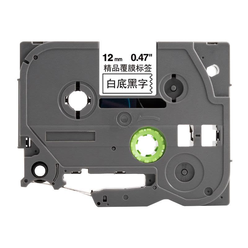 皇者.巴威 标签色带 兄弟PT-E100B 12mm白底 个图片