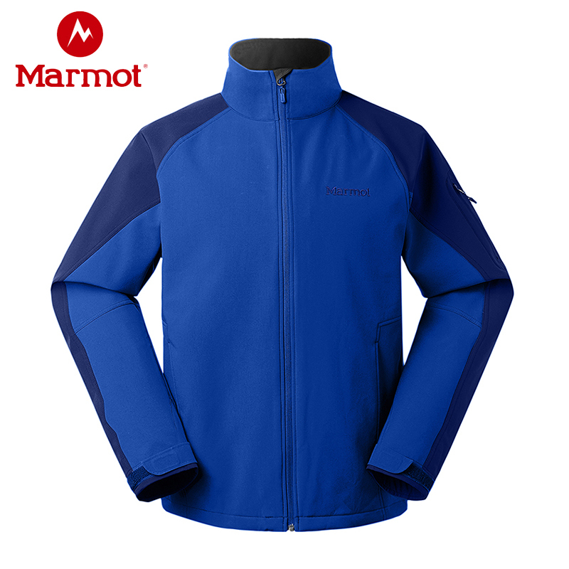 Marmot/土拨鼠 运动户外男士M1耐磨舒适防泼水透气软壳夹克上衣