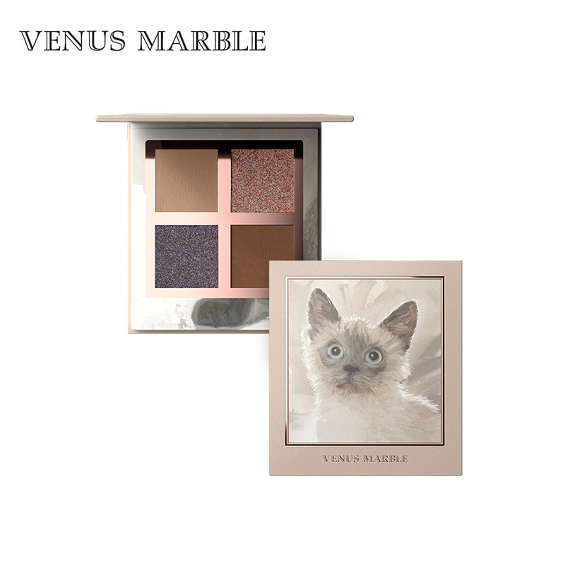 VENUS MARBLE 猫系列眼影盘 月光石的亲密