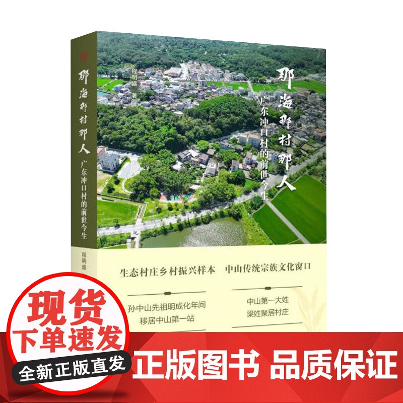 那海那村那人 广东冲口村的前世今生 孙中山祖居村中山传统宗族文化历史 纪实文学作品广东人民出版社高清大图
