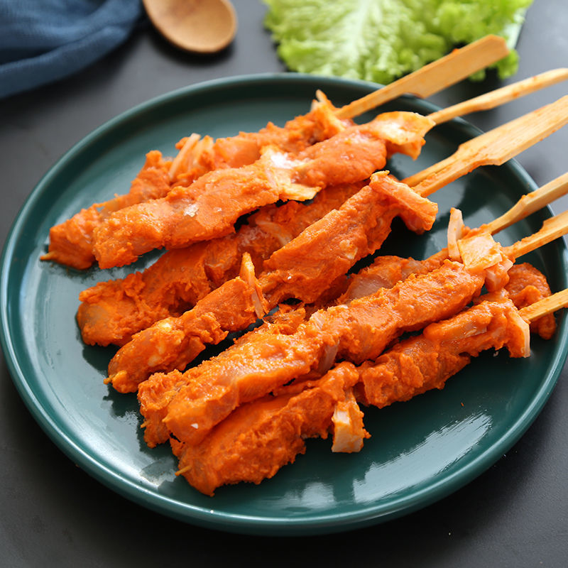 骨肉相连25串(尝鲜装) 骨肉相连50-25串烧烤食材脆骨肉串奥尔良鸡肉串