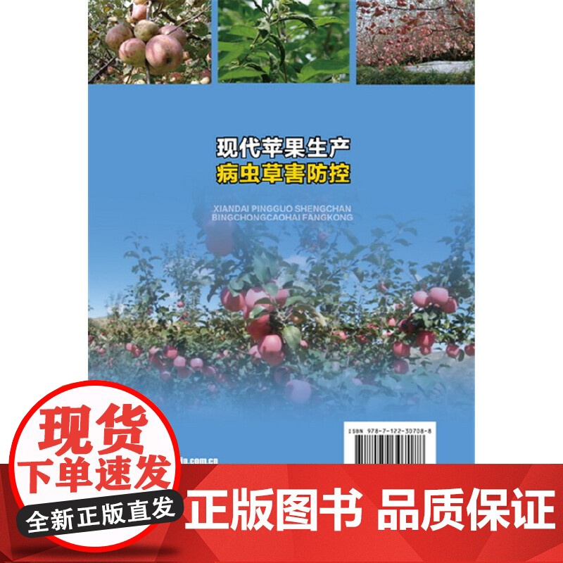 现代苹果生产病虫草害防控 李东平 化学工业出版社 正版书籍高清大图