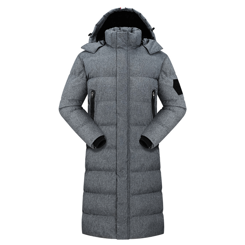 浩博时代 防寒棉袄加绒加厚大棉衣长款过膝棉服大衣 XS-5XL 件