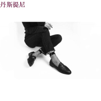 渔网袜短袜女士韩国鱼网袜黑色短丝袜欧美春夏季网格丝袜子网眼潮