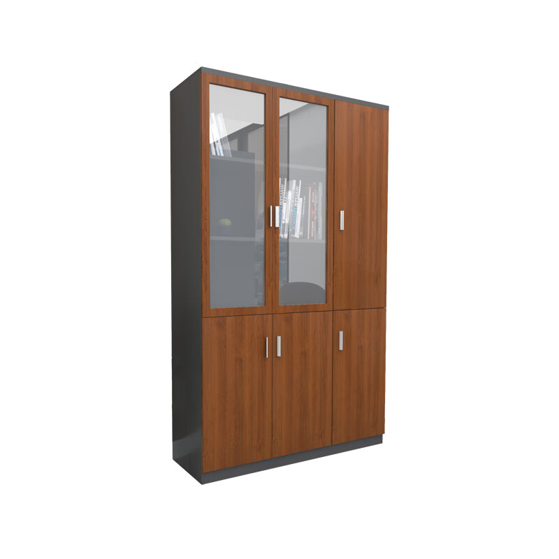[企诺]文件柜 QNM201ZY-W1220 1200×400×2000mm 木质 组高清大图